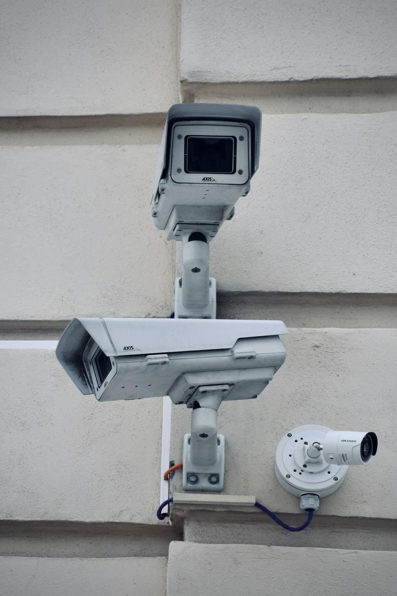 Camera on wall